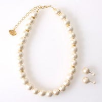 トゥエルブ ピアス + ネックレス セット （コットン） Twelve Pierce & Necklace Cotton Set Liala