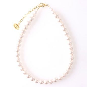ショートパール ネックレス （プレーン） Short Pearl Neacklace Liala