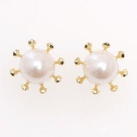 ミルククラウンパール ピアス イヤリング milk crown pearl Pierce Earring Liala