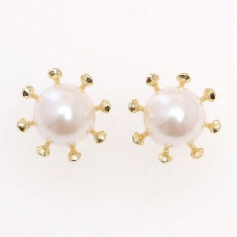 ミルククラウンパール ピアス イヤリング milk crown pearl Pierce Earring Liala