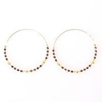 ファインブラウン ピアスイヤリング Fine Brown Pierce Earring Liala