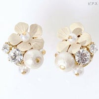 スパークリングパール ピアスイヤリング Sparklingly Pearl Pierce Earring Liala