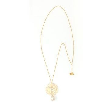 レースパール ネックレス Lace Pearl Necklace Liala