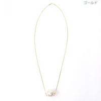 ワンポイント コットンパール ネックレス One Point Cotton Pearl Necklace Liala