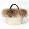 ラクーン ファー ミニ トートバック Raccoon Far Mini Tote Bag Liala