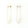 パール コネクト チェーン ピアス Pearl Connect Chain Pierce Liala