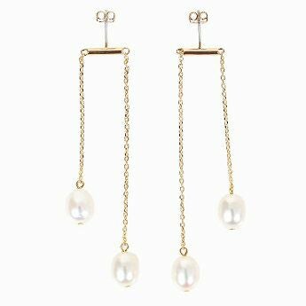 ツイン コネクト パール ピアス Twin Connect Pearl Pierce Liala