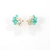 ターコイズ クリア ピアス イヤリング Turquoise Clear Pierce Earring Liala