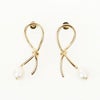 ハーフ リボン ピアス イヤリング Half Ribbon Pierce Earring Liala