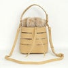 フェイクレザー ＆ エコファー ポーチ 3Way ショルダーバッグ Fake Leather × ECO Fur Pouch 3Way Shoulder Bag Liala