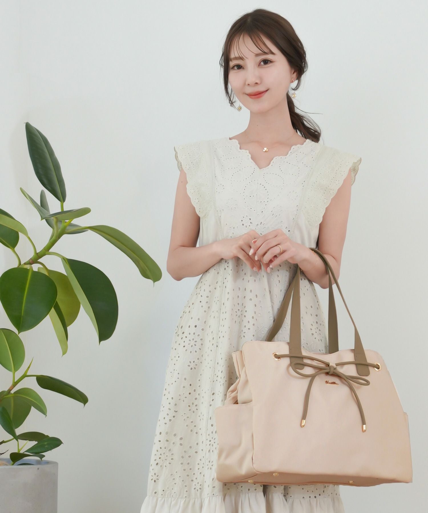 レザーリボン トラベル トートバッグ le reve vaniller 全7色｜lvn911