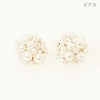 フラワー バッド パール ピアス イヤリング Flower Bud Pearl Pierce Earring