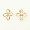 スタッズ クローバー ピアス イヤリング Studs Clover Pierce Earring