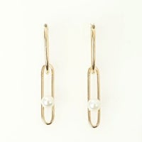 ダブル フープ ムーン ピアス Double Hoop Moon Pierce
