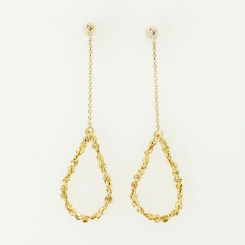 チェーン ドロップ ピアス イヤリング Chain Drop Pierce Earring