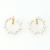 クロス リング ピアス イヤリング Cross Ring Pierce Earring
