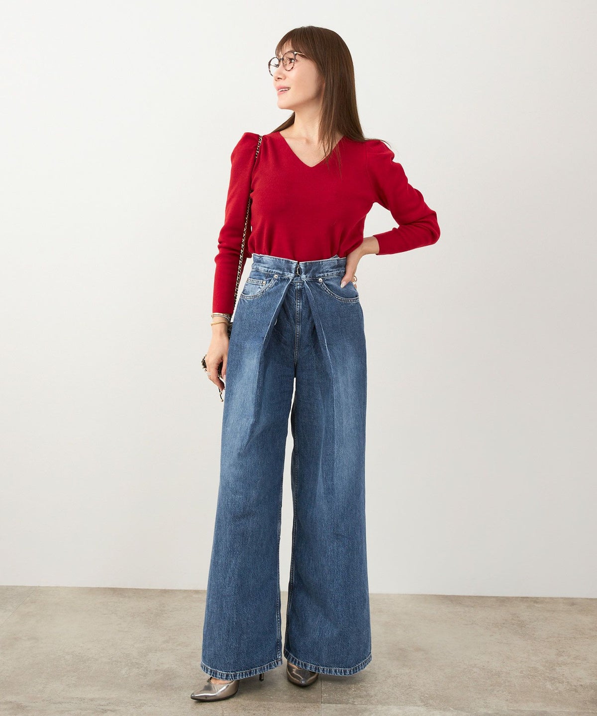 新色追加/パフスリーブ/袖山ギャザー/9分袖/セットアップ/秋/春/冬