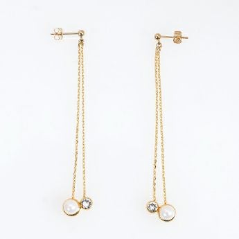 スイング チェーン ピアス イヤリング Swing Chain Pierce Earring