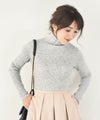 新色追加/トップス/長袖/洗える/手洗い可/ウール混/S/M