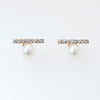 淡水パール T ピアス Freshwater Pearl T Pierce
