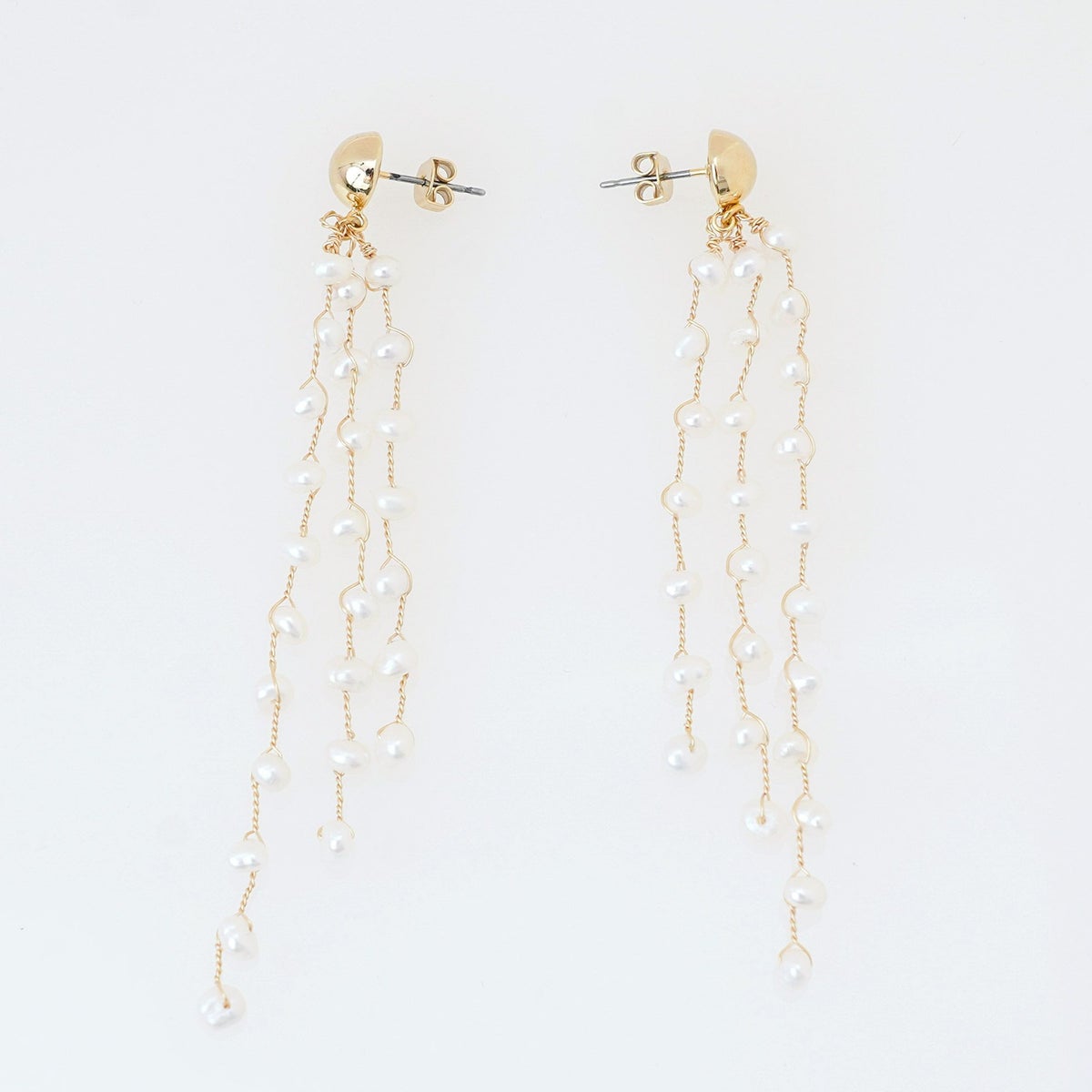 スパークリング パール ピアス イヤリング Sparkling Pearl Pierce Earring