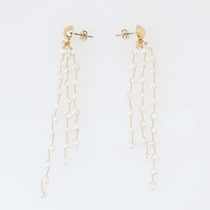 スパークリング パール ピアス イヤリング Sparkling Pearl Pierce Earring