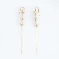 ポンポン 淡水 パール ピアス イヤリング PON PON Freshwater Pearl Pierce Earring