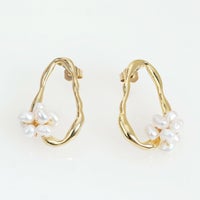 ティアードロップ フレーム ピアス Tear Drop Frame Pierce