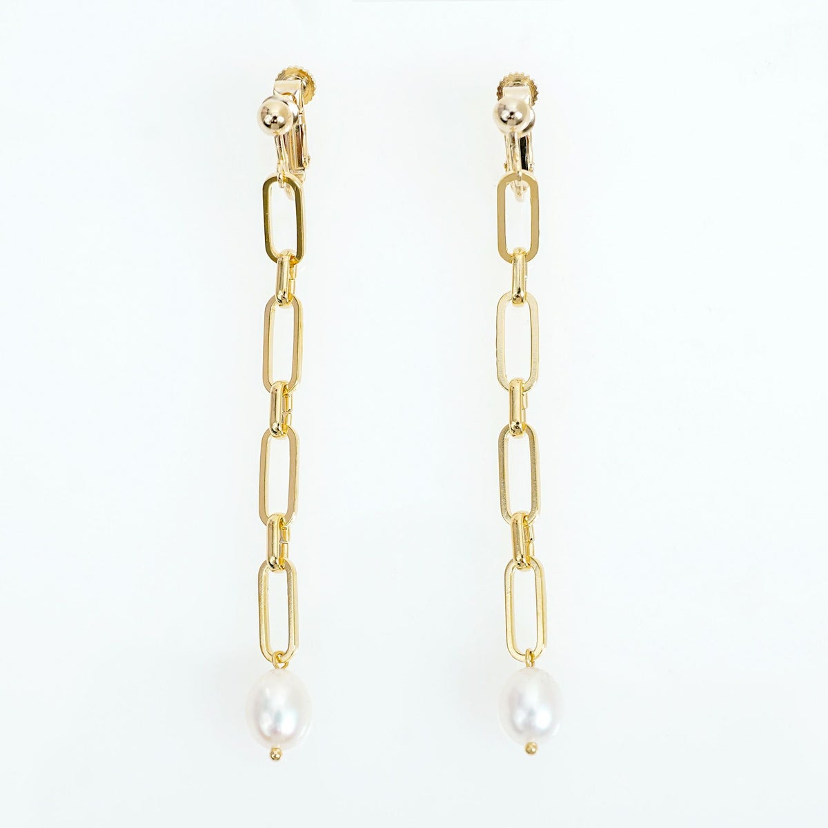 チェーン ドロップ ピアス イヤリング Chain Drop Pierce Earring