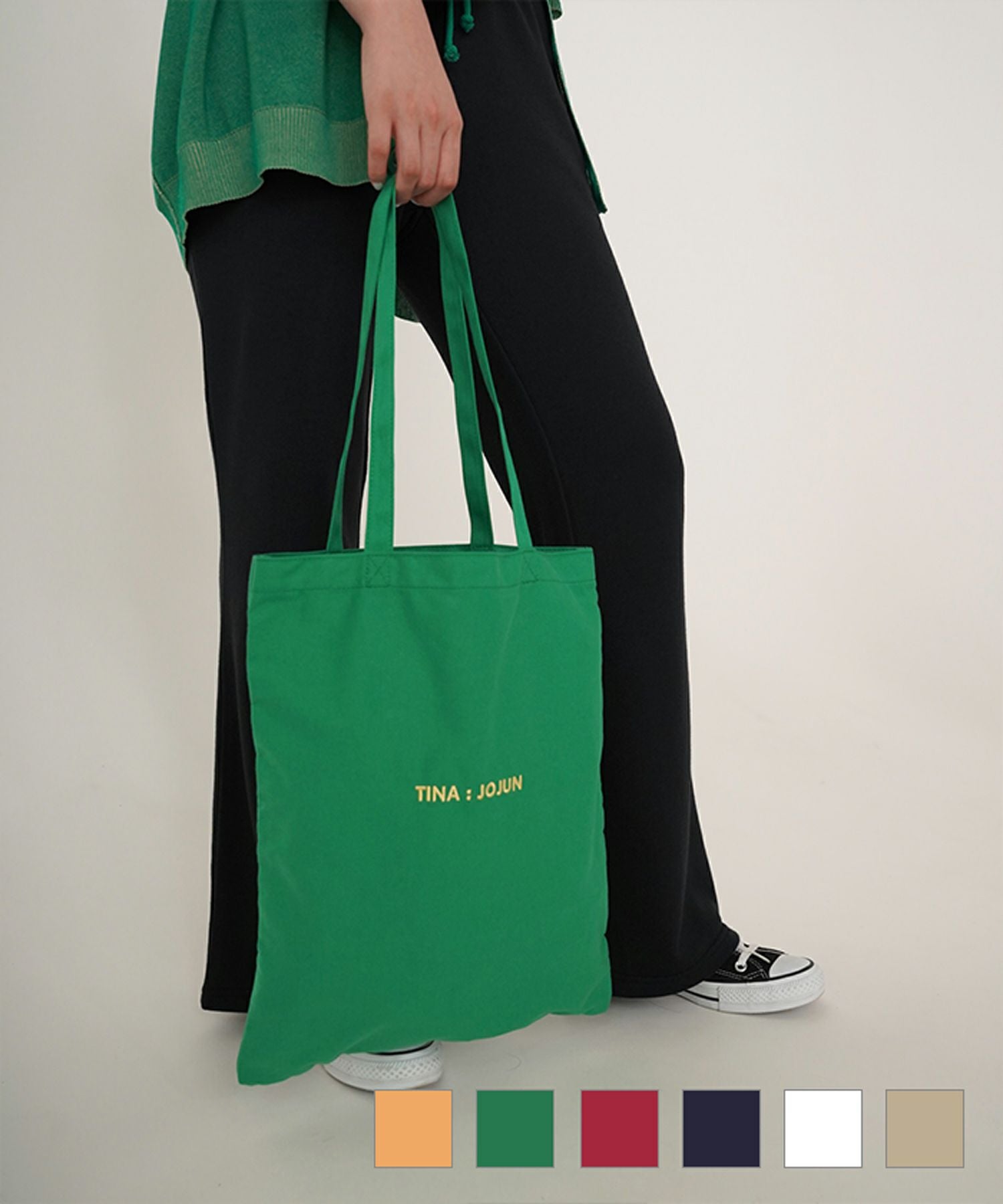 キャンバスロゴトート TINA：JOJUN 全6色｜tnj911-0037【29】 - トート