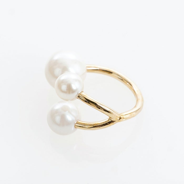 スリー パール リング Three Pearl Ring