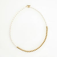 バイカラー パール ネックレス Bi Color Pearl Necklace