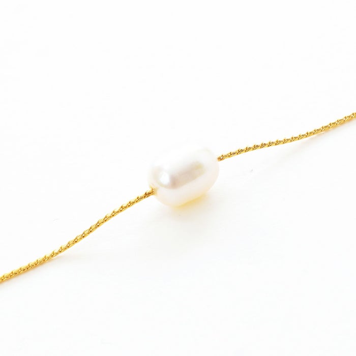 ロング チェーン 2 パール ピアス Long Chain 2 Pearl Pierce