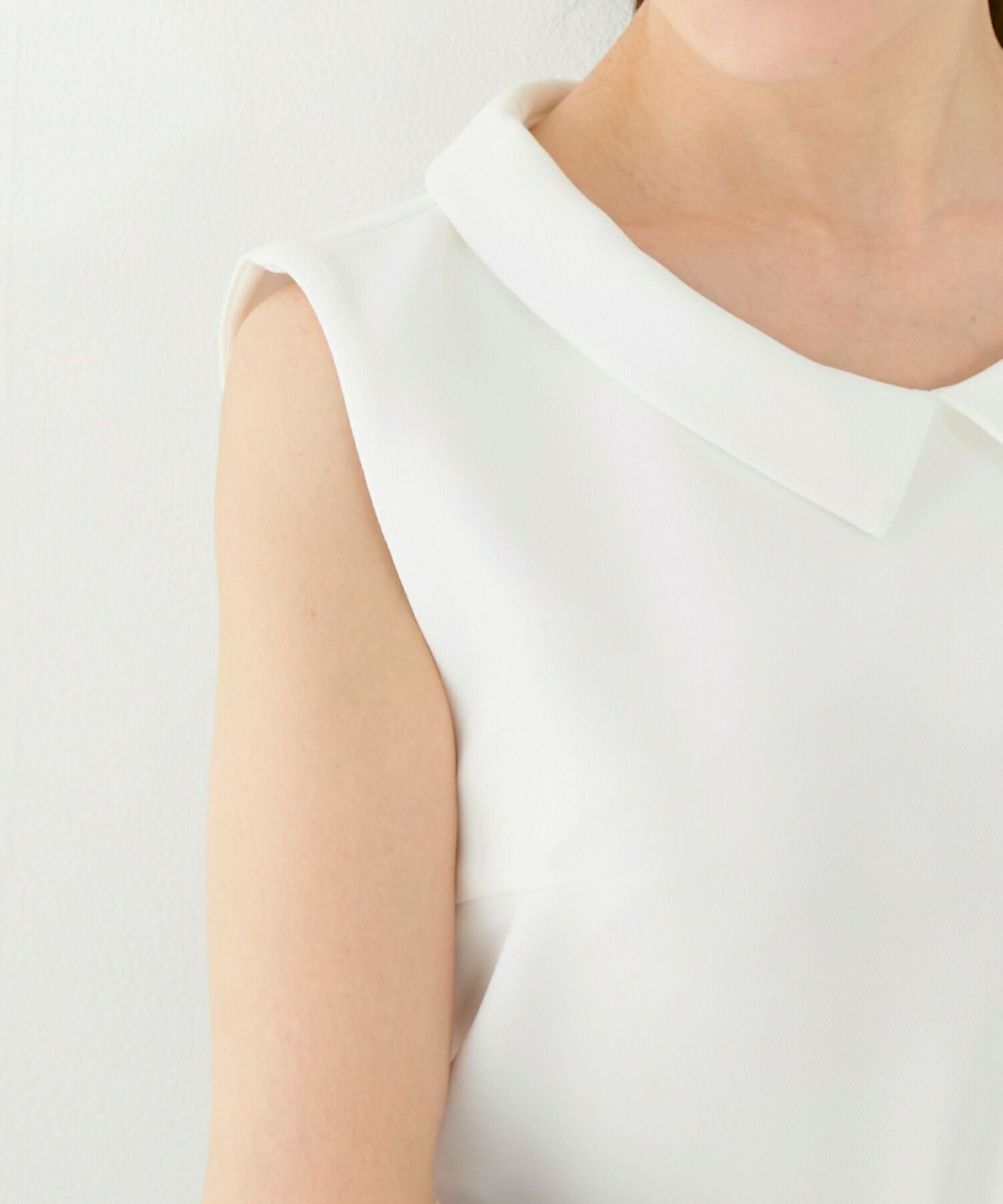 ブラウス 襟付き ノースリーブ Liala×PG 全3色｜lpg811-1144【1