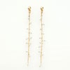 アクアマリン ロング ピアス イヤリング Aquamarine Long Pierce Earring