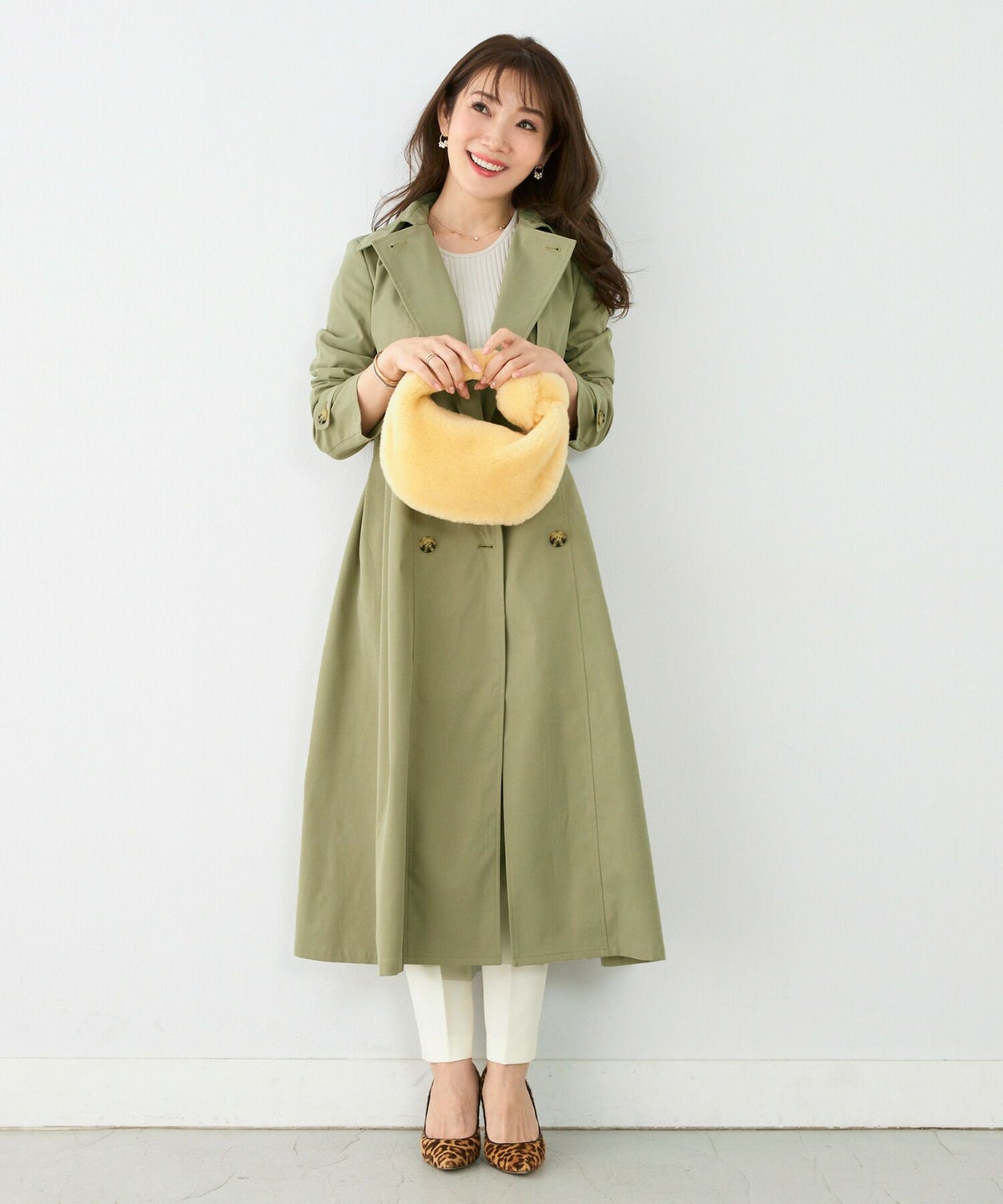 大人気/新色追加/ライトアウター/変形デザイン/バックスタイル/ウエストマーク