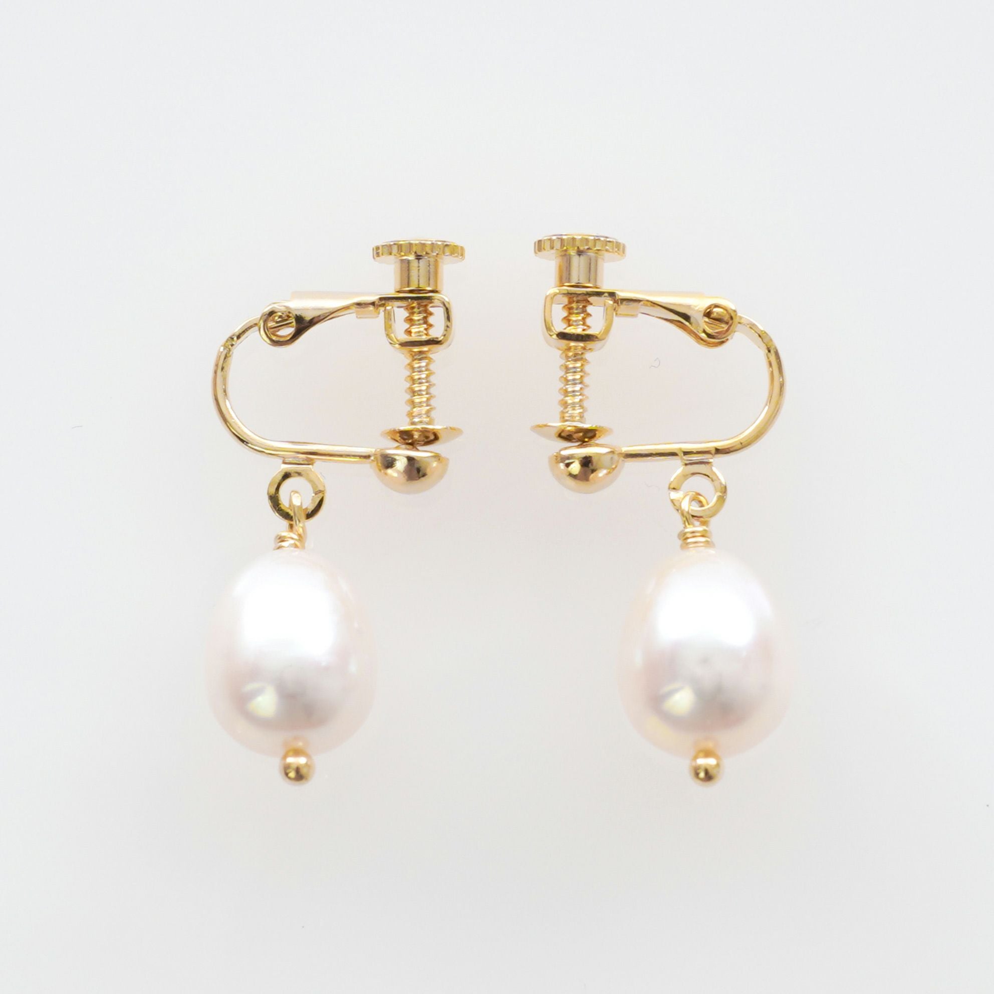 Liala-SALE 淡水 パール ドロップ ピアス イヤリング Freshwater Pearl