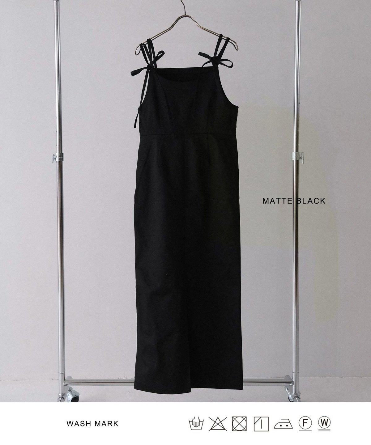 ワンピース/2way/インディゴ/マットブラック