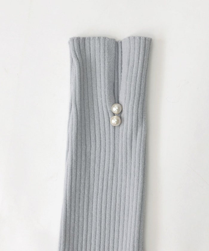 手洗い可/レディース/トップス/ニット/プルオーバー/リブ/タートルネック/スリット/パール/秋/冬/長袖/アイボリー/ブルーグレー/ブラウン/ブラック/