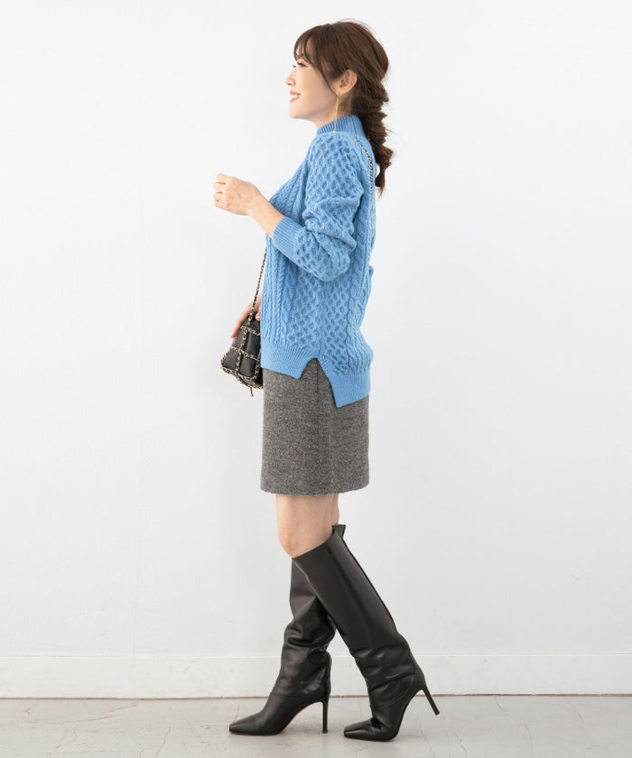 手洗い可長袖/イレヘム/ローゲージ/秋/冬