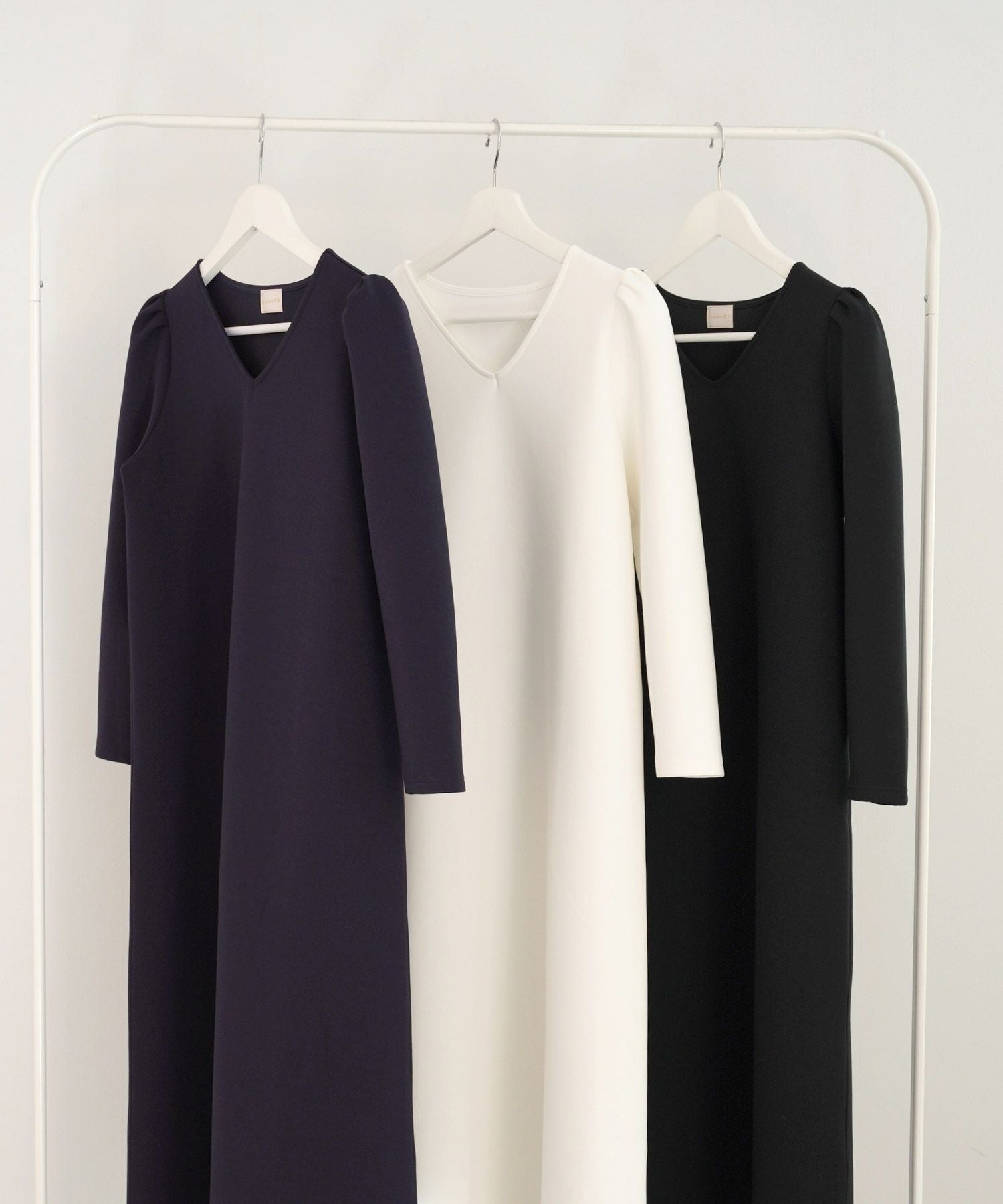 onepiece-SALE ダンボールニット 袖タック ワンピース Liala×PG 全5色