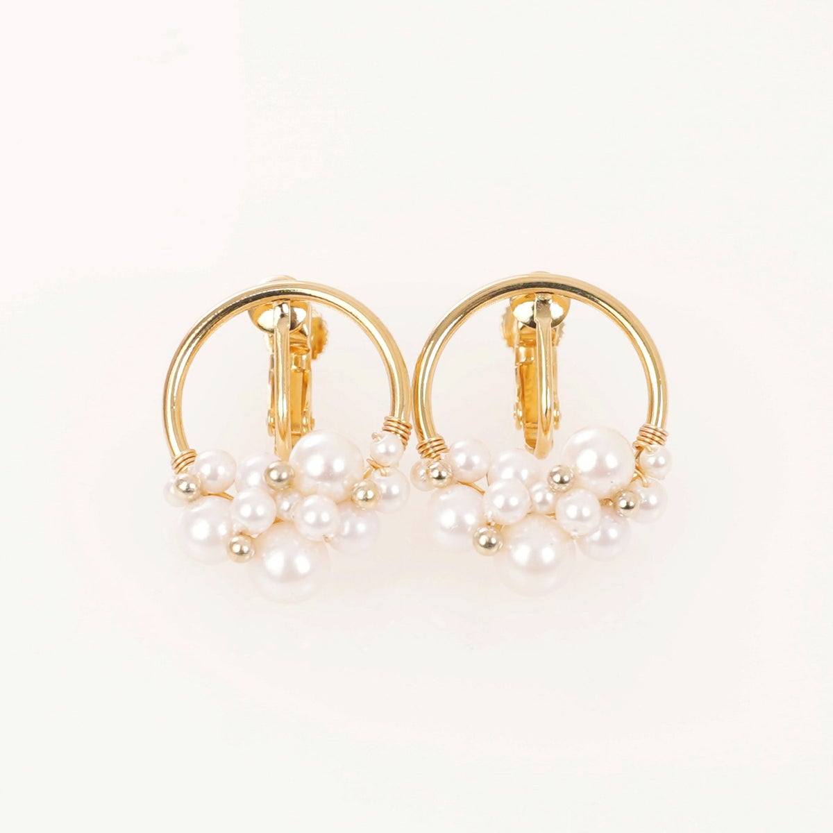 パール リース ピアス イヤリング Pearl Wreath Pierce Earring