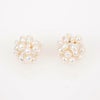 淡水 パール ポンポン ピアス イヤリング Freshwater Pearl PON PON Pierce Earring