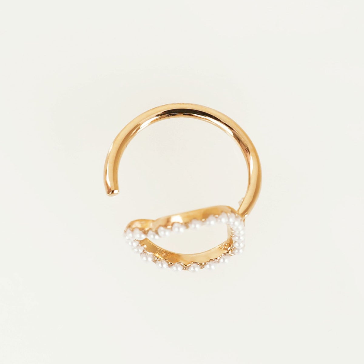 パール ハート シェイプ リング Pearl Heart Shape Ring