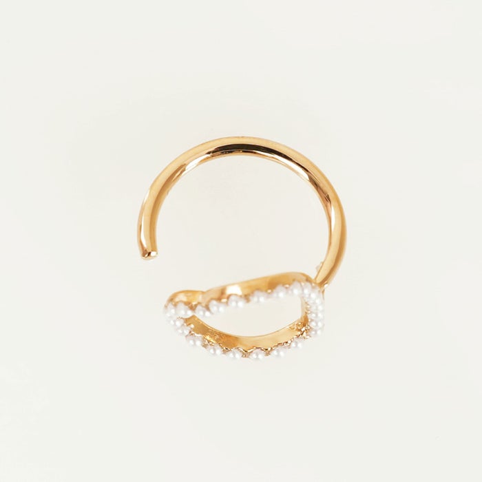 パール ハート シェイプ リング Pearl Heart Shape Ring