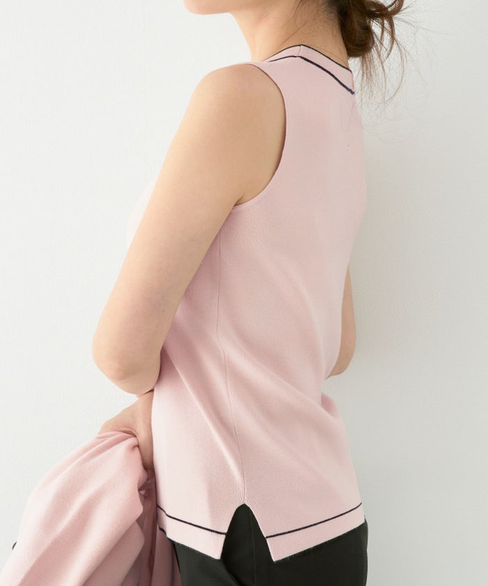 レンチングTMエコヴェロTM/手洗い可/カーディガン/インナー/冬/春/アンサンブル/S/M