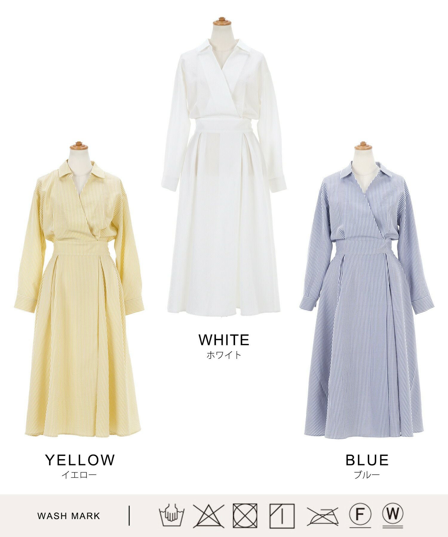 定番白シャツ☆カシュクールにも index（インデックス） ブラウス シャツ カシュクールタックシャツ