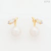 オーロライエロー ポム ポム ピアス イヤリング Aurora Yellow Pomme Pomme Pierce Earring