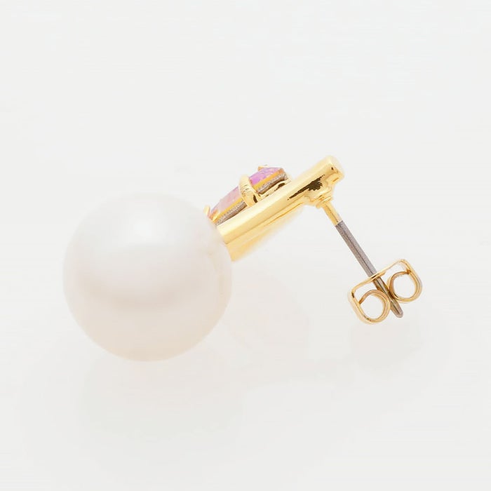 オーロライエロー ポム ポム ピアス イヤリング Aurora Yellow Pomme Pomme Pierce Earring