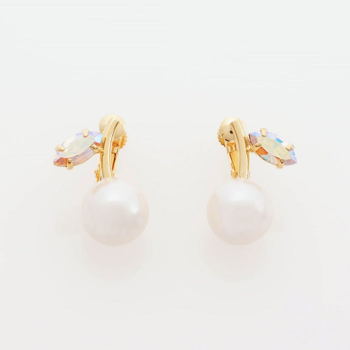 オーロライエロー ポム ポム ピアス イヤリング Aurora Yellow Pomme Pomme Pierce Earring